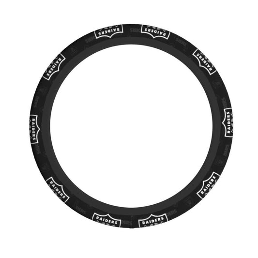 Las Vegas Raiders 3 Printed elastic steering wheel cover car steering wheel protective cover