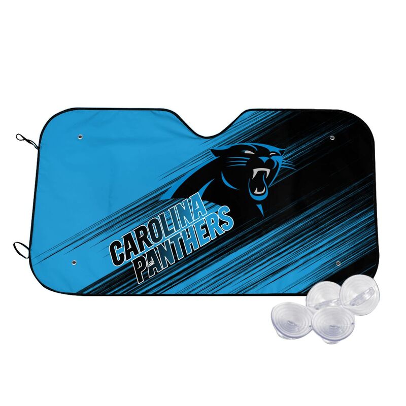 Carolina Panthers Print car windshield sunshade panel car windshield sunshade cover multiple sizes