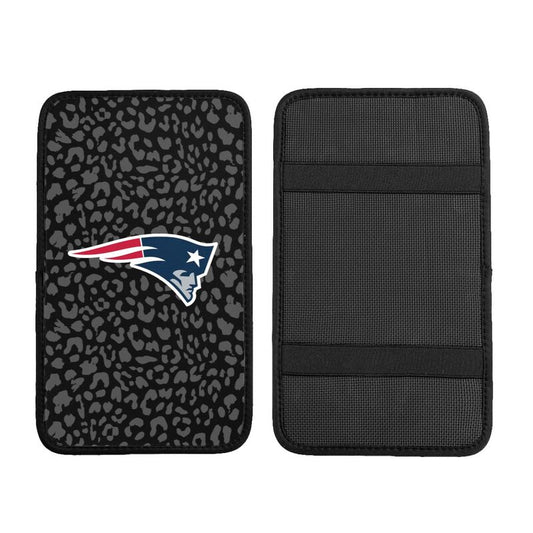 New England Patriots printed Car handrail box cushion Personalized car armrest cover