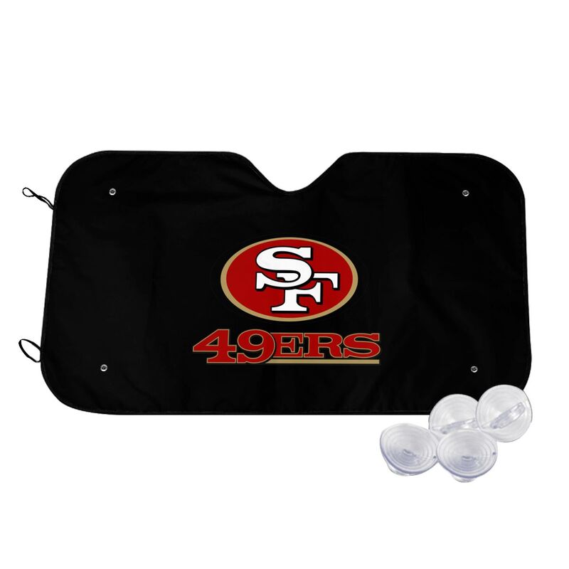 San Francisco 49ers Print suitable for front Car windshield sunshades Car windshield sunshades