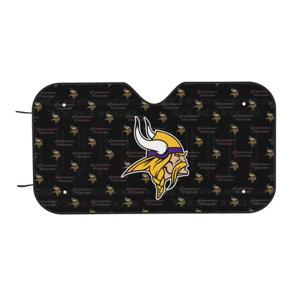 Minnesota Vikings Printed is suitable for front Car windshield sunshades Car windshield sunshades