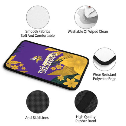 Minnesota Vikings Car armrest box protective cover car center console armrest pad