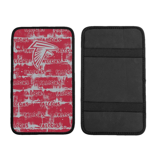 Atlanta Falcons print Car armrest box protective cover car center console armrest pad