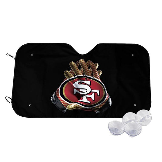 San Francisco 49ers Printed suitable for front Car windshield sunshades Car windshield sunshades