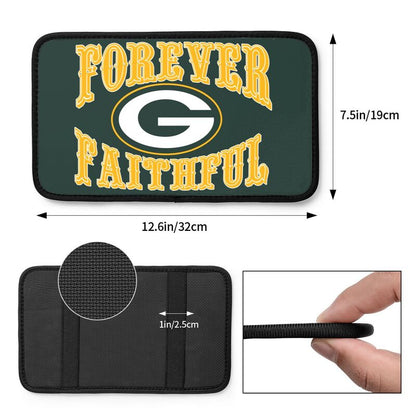 Green Bay Packers Print car armrest box cover armrest protective cover