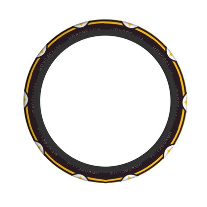 Pittsburgh Steelers Printed breathable anti slip cover elastic steering wheel cover