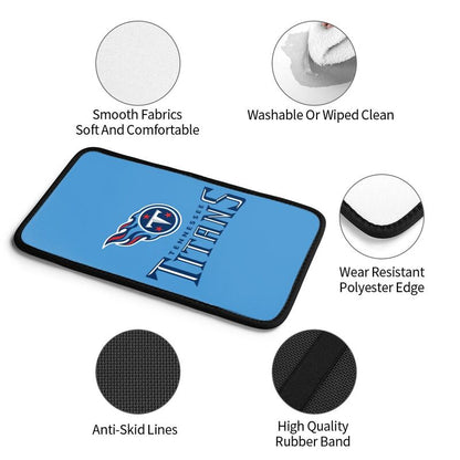 Tennessee Titans Printed car armrest box pad anti-abrasion pad