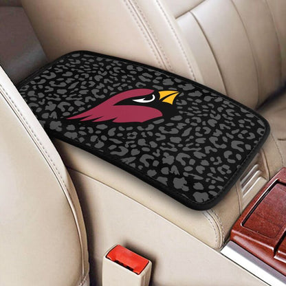 Arizona Cardinals print Car handrail box cushion Personalized car armrest cover