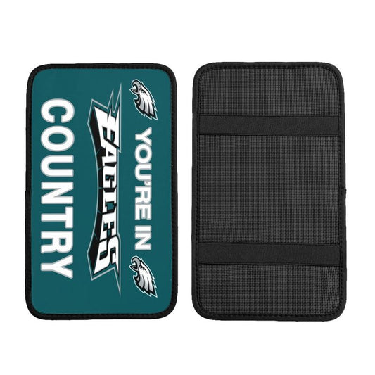 Philadelphia Eagles Printed car armrest box pad elbow support pad