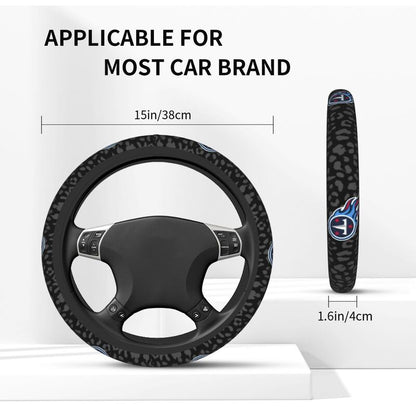 Tennessee Titans Printed elastic steering wheel cover car steering wheel protective cover