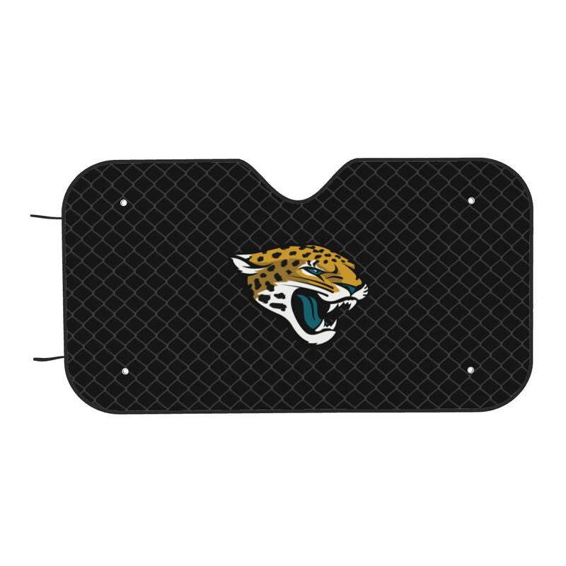 Jacksonville Jaguars Print Car windshield sunshades is suitable front Car windshield sunshades