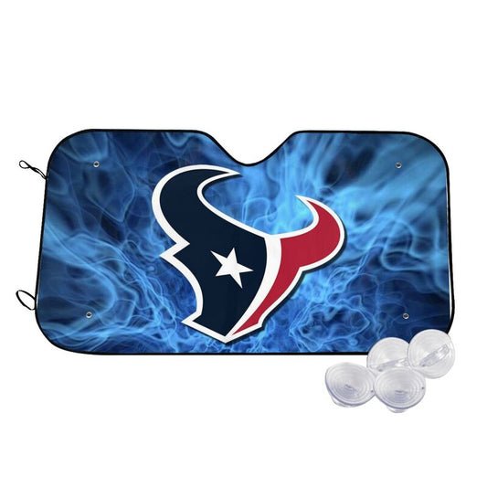 Houston Texans Print suitable for front Car windshield sunshades Car windshield sunshades