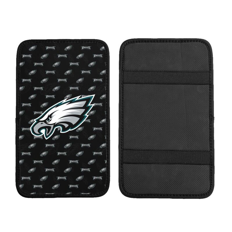 Philadelphia Eagles printed Car handrail cushion Personalized car armrest cover