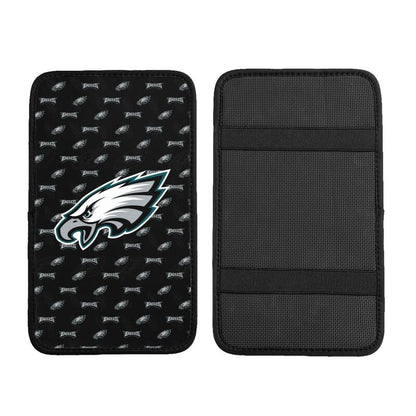 Philadelphia Eagles printed Car handrail cushion Personalized car armrest cover