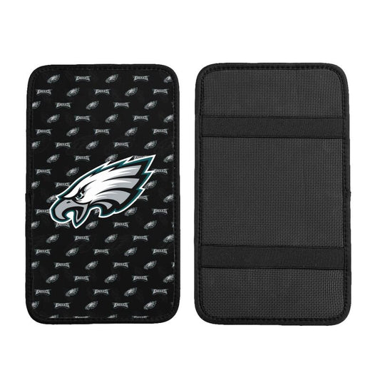 Philadelphia Eagles printed Car handrail cushion Personalized car armrest cover