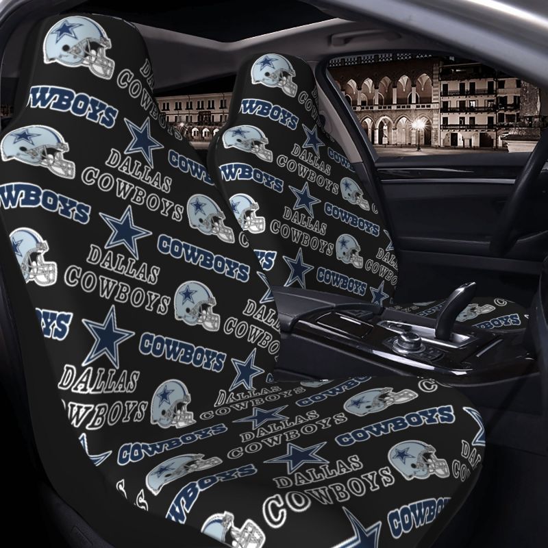 Dallas Cowboys Printed seat dust protection cover car seat protective cover