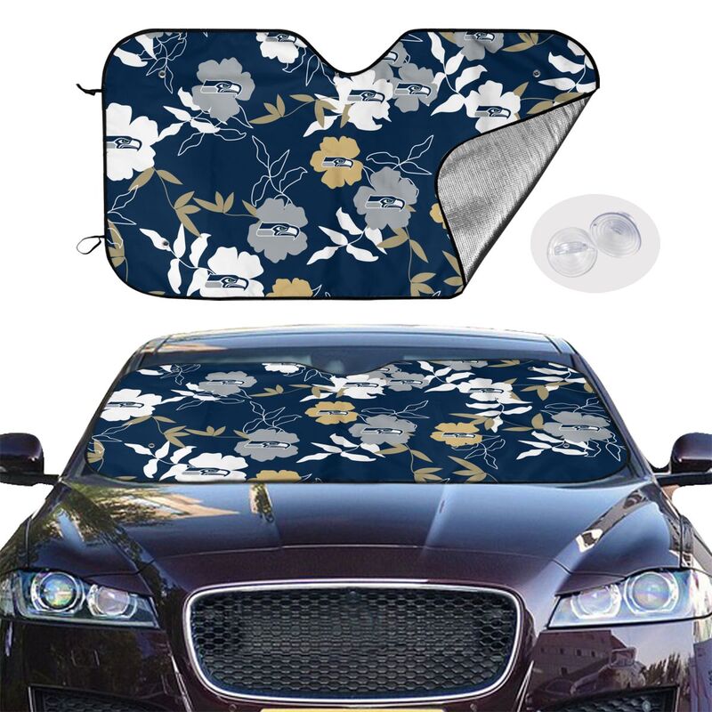 Seattle Seahawks Printed car windshield sunshade front windshield sunshade (multi size)