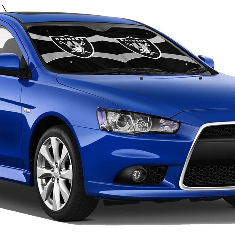 Las Vegas Raiders Printed suitable for front Car windshield sunshades Car windshield sunshades