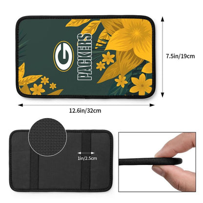 Green Bay Packers Car armrest box protective cover car center console armrest pad