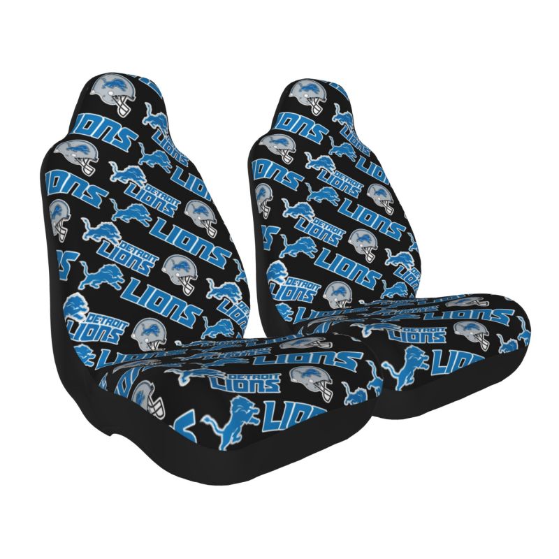 Detroit Lions Printed seat dust protection cover car seat protective cover
