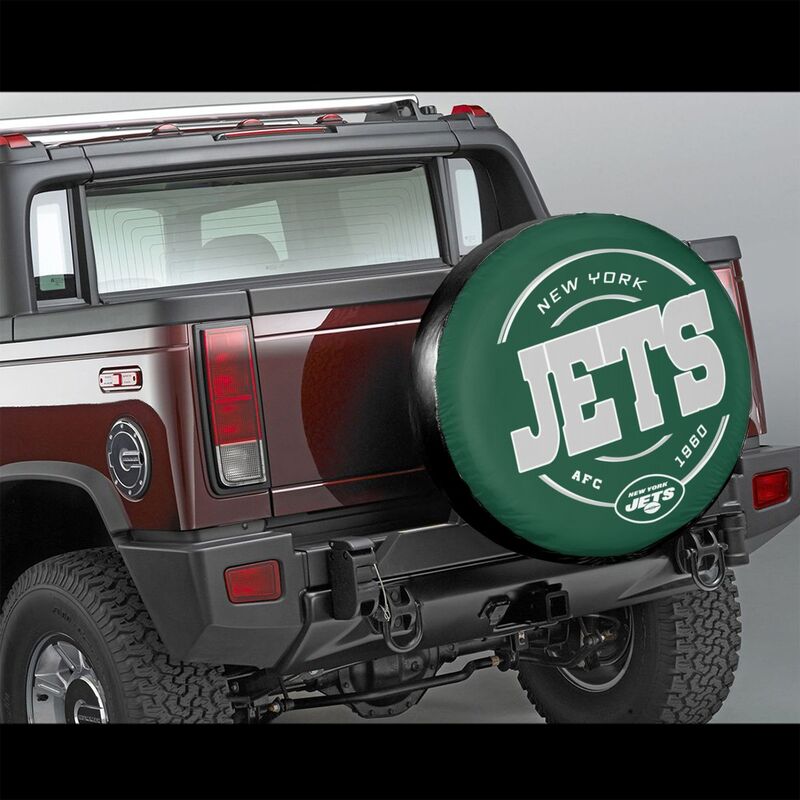 New York Jets Printing car tire protection cover car spare tire dust protection cover