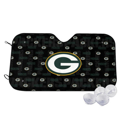 Green Bay Packers 2 Printed is suitable for front Car windshield sunshades Car windshield sunshades