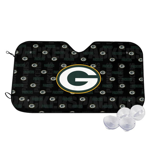 Green Bay Packers 2 Printed is suitable for front Car windshield sunshades Car windshield sunshades