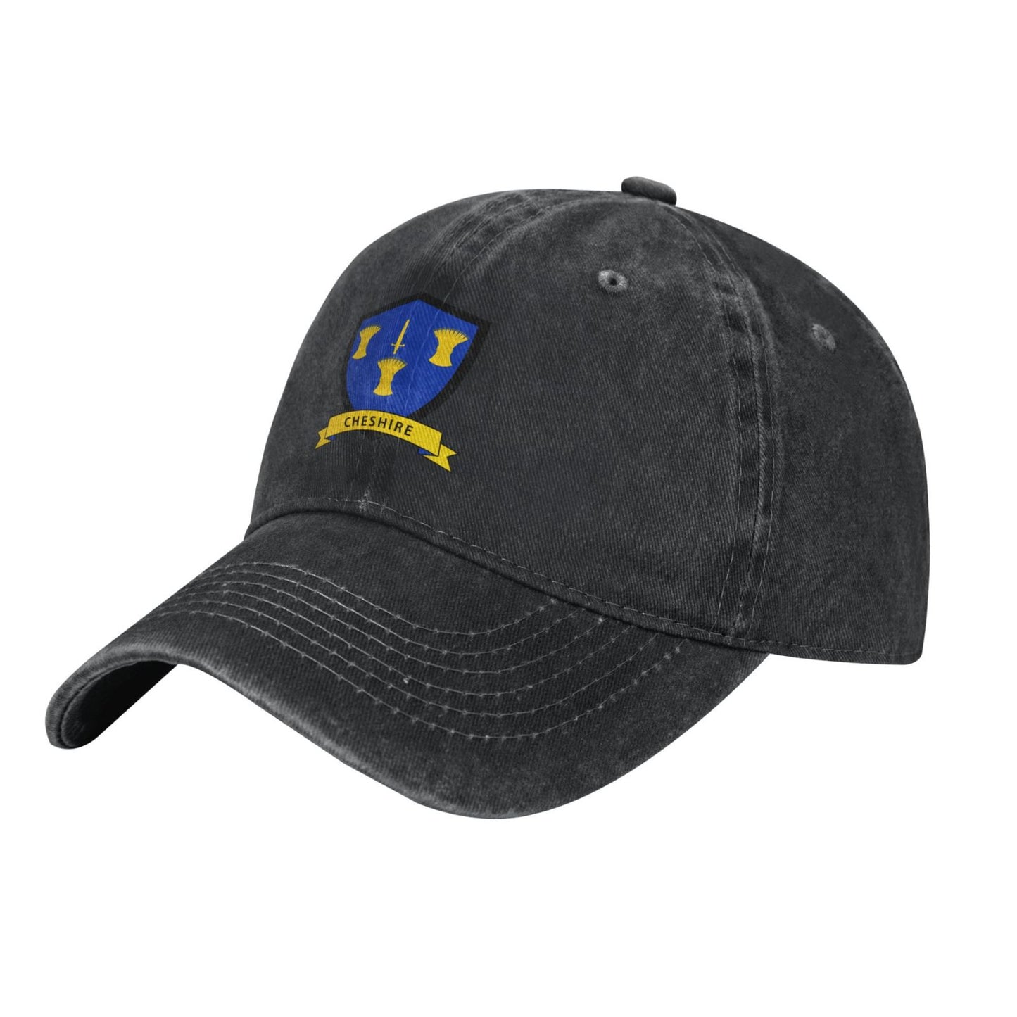 Cheshire County Printed unisex baseball cap adjustable cap outdoor sun hats trucker hat