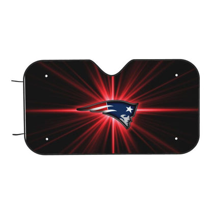 New England Patriots Print suitable for front Car windshield sunshades Car windshield sunshades