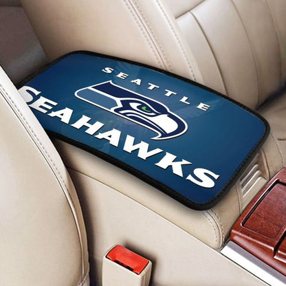 Seattle Seahawks2 Printed car armrest box pad elbow protection pad