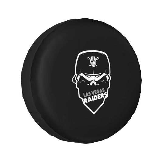 Las Vegas Raiders Car tire protective cover waterproof and dustproof tire cover