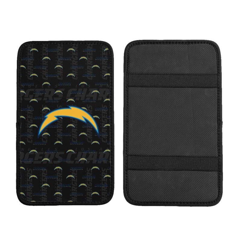 San Diego Chargers printed Car handrail cushion Personalized car armrest cover