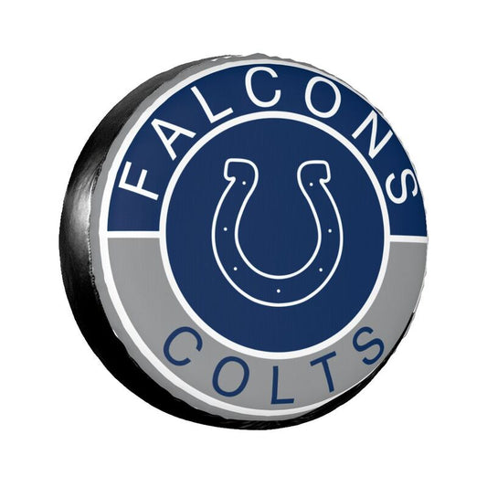 Indianapolis Colts Printed tire protection cover car spare tire dust protection covers