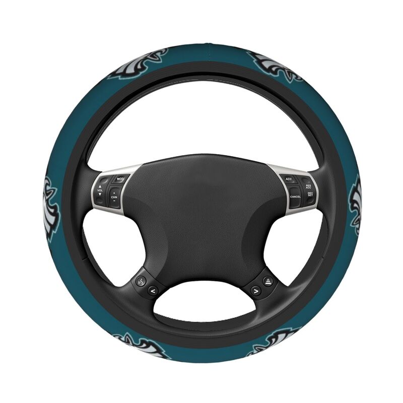 Philadelphia Eagles Printed breathable elastic steering wheel anti slip cover
