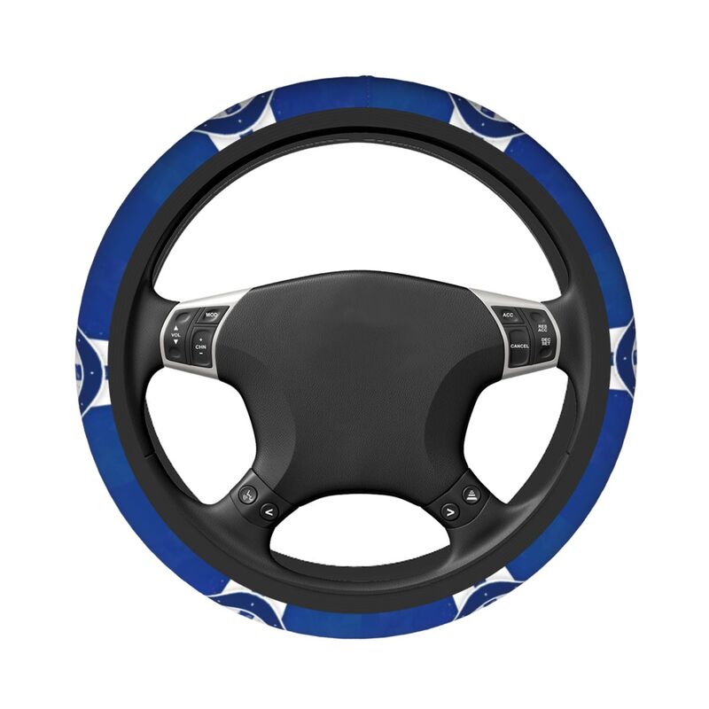 Indianapolis Colts Printed breathable elastic steering wheel protective cover