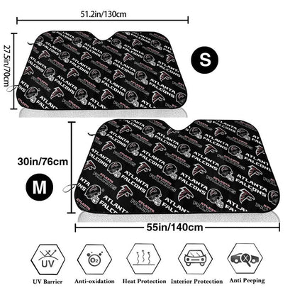 Atlanta Falcons Printed suitable for front Car windshield sunshades Car windshield sunshades
