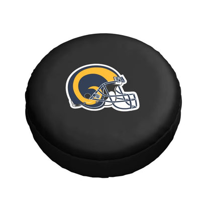 Los Angeles Rams 3 Car tire protective cover waterproof and dustproof tire cover