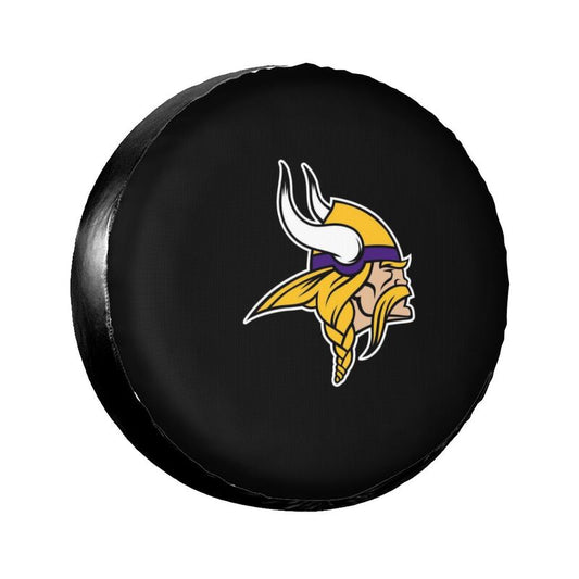 Minnesota Vikings car dustproof sunscreen tyre protective cover Tyre protective cover