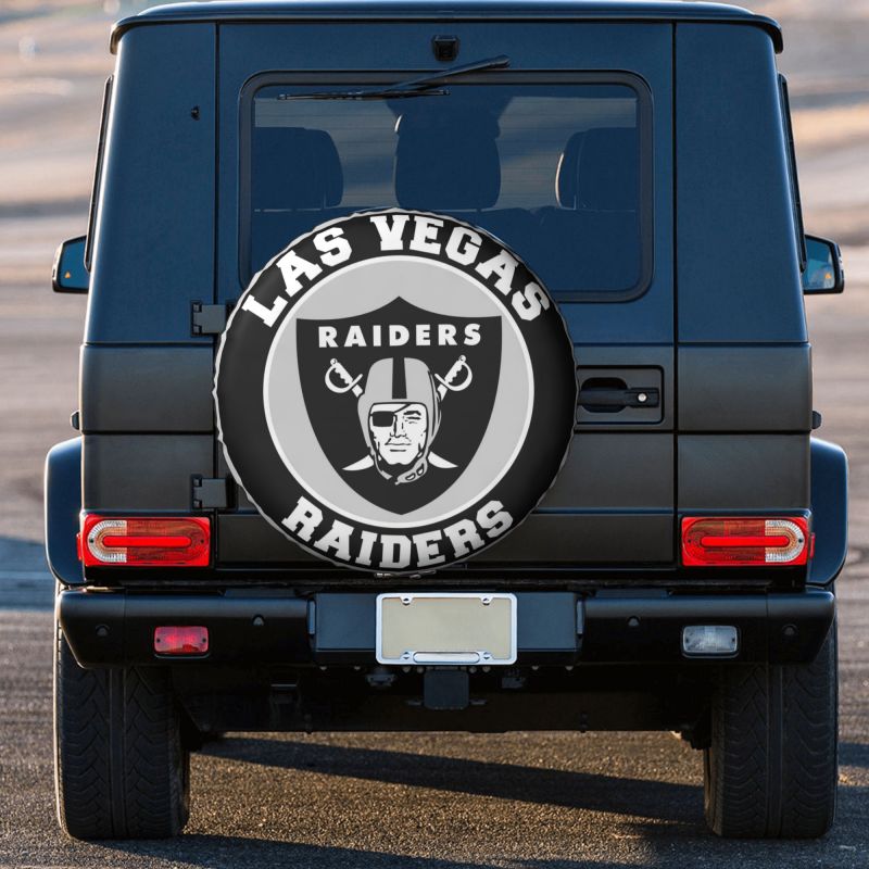Las Vegas Raiders Printing car tire covers waterproof and dustproof protective covers