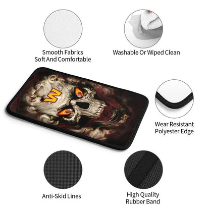 Washington Commanders Printed car armrest box pad elbow support anti slip pad