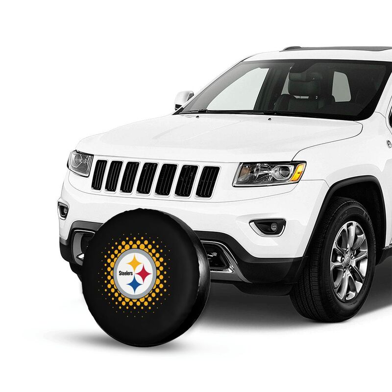 Pittsburgh Steelers Printing tire protection cover car sun protection tire protection cover