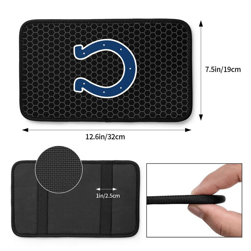 Indianapolis Colts Printed protective pad for car armrest box