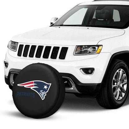 New England Patriots 2 Car tire protective cover waterproof and dustproof tire cover