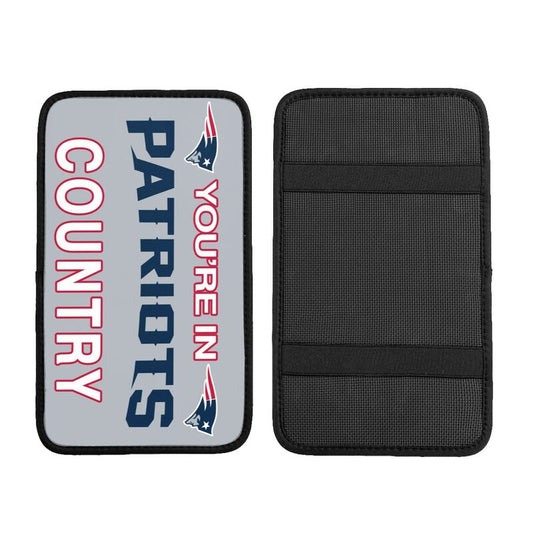 New England Patriots Printed car armrest box pad elbow support pad