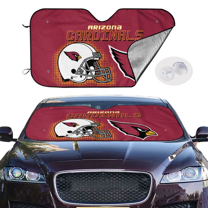 Arizona Cardinals Printing Car windshield sunshades is suitable car front windshield sunshades