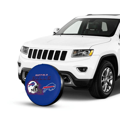 Buffalo Bills Print car tire protection cover car spare tire dust protection covers