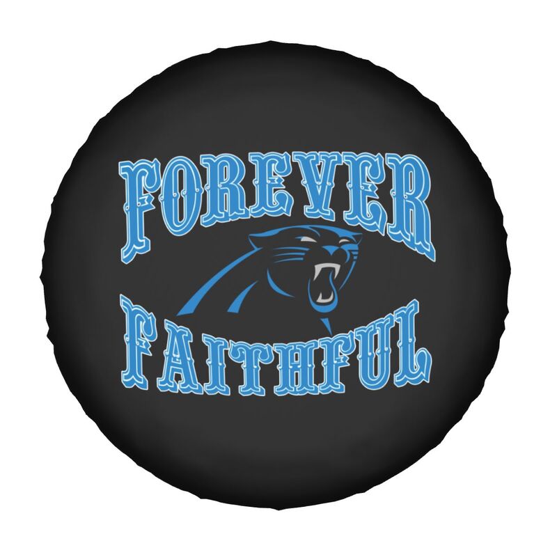 Carolina Panthers Printing car spare tire dust protection cover tire protection cover