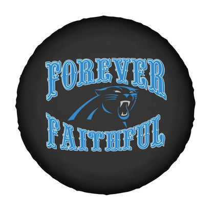 Carolina Panthers Printing car spare tire dust protection cover tire protection cover