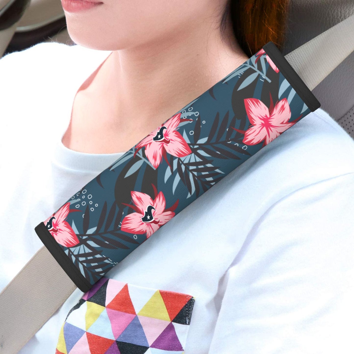 Houston Texans Adult seat belt protection cover Car seat belt protection cover