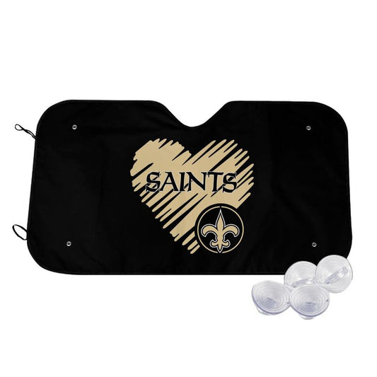 New Orleans Saints Printing is suitable car front windshield sunshades Car windshield sunshades